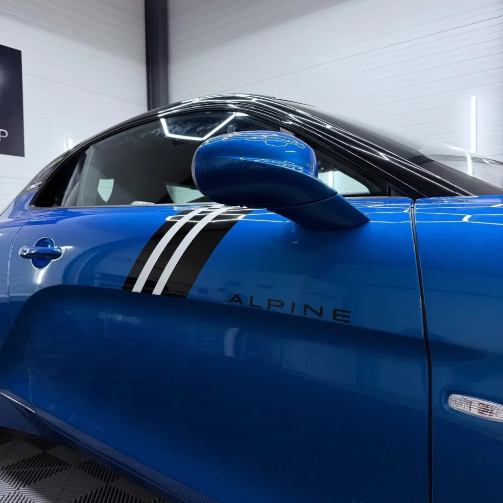 Alpine berlinette déco
